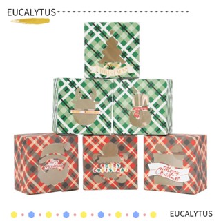 Eutus กล่องของขวัญ ลายซานตาคลอส คุกกี้ 24 ชิ้น