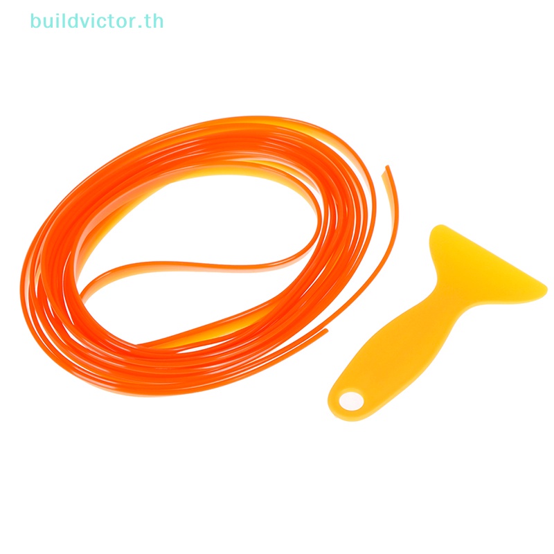 buildvictor-ชุดอุปกรณ์ตกแต่งภายในรถยนต์-สีส้ม-5-เมตร