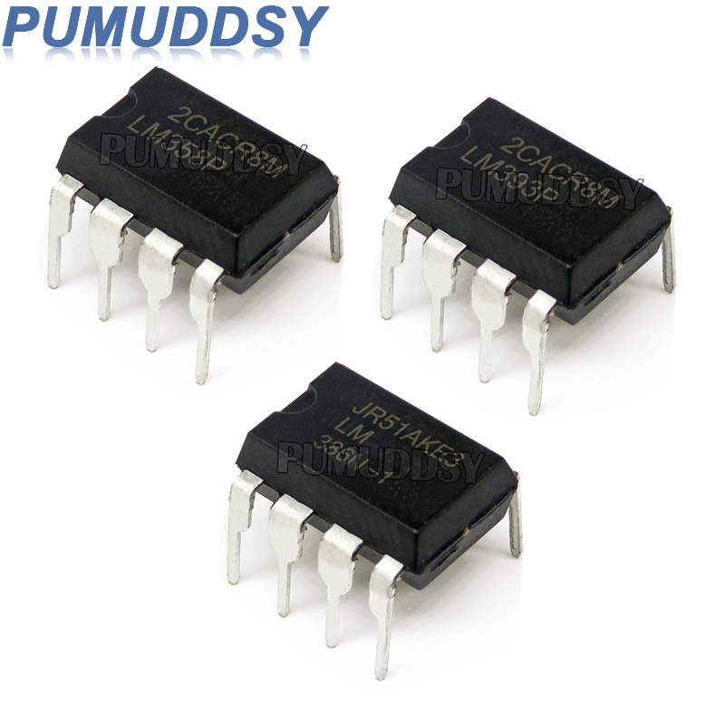 ชิปเซ็ต LM393P LM386N LM358P DIP8 LM393 LM386 LM358 DIP 10 ชิ้น