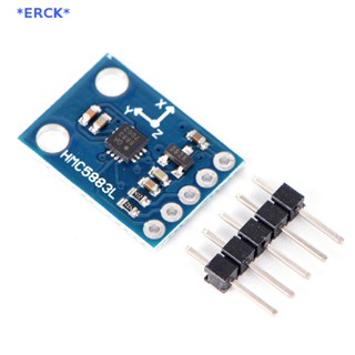 Erck&gt; GY-273 HMC5883L ใหม่ โมดูลเซนเซอร์วัดระยะทาง สามแกน เข็มทิศ สําหรับ Arduino 3V-5V