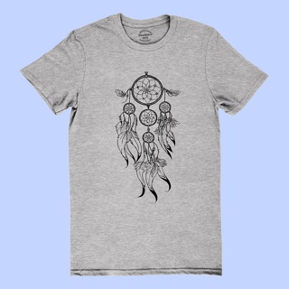 UIเสื้อยืดลาย Dreamcatcher ตาข่ายดักฝัน คอกลม แขนสั้น ไซส์ S - 2XL