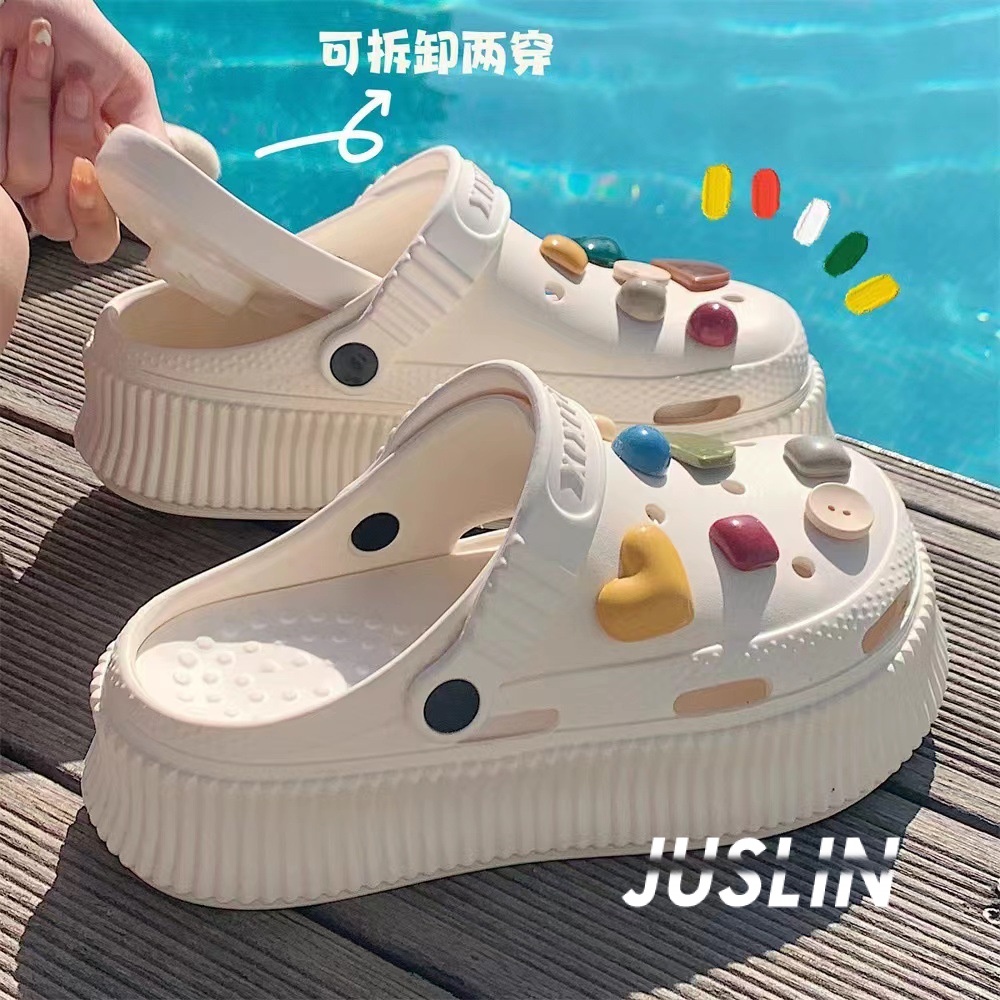 juslin-รองเท้าแตะผู้หญิง-อ่อนนุ่ม-สไตล์เกาหลีฮ-แฟชั่น-สะดวกสบาย-สุขภาพดี-apr0602