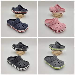 รองเท้าลำลองแฟชั่น เด็ก สไตล์ Crocs Bayaband Clog Kids