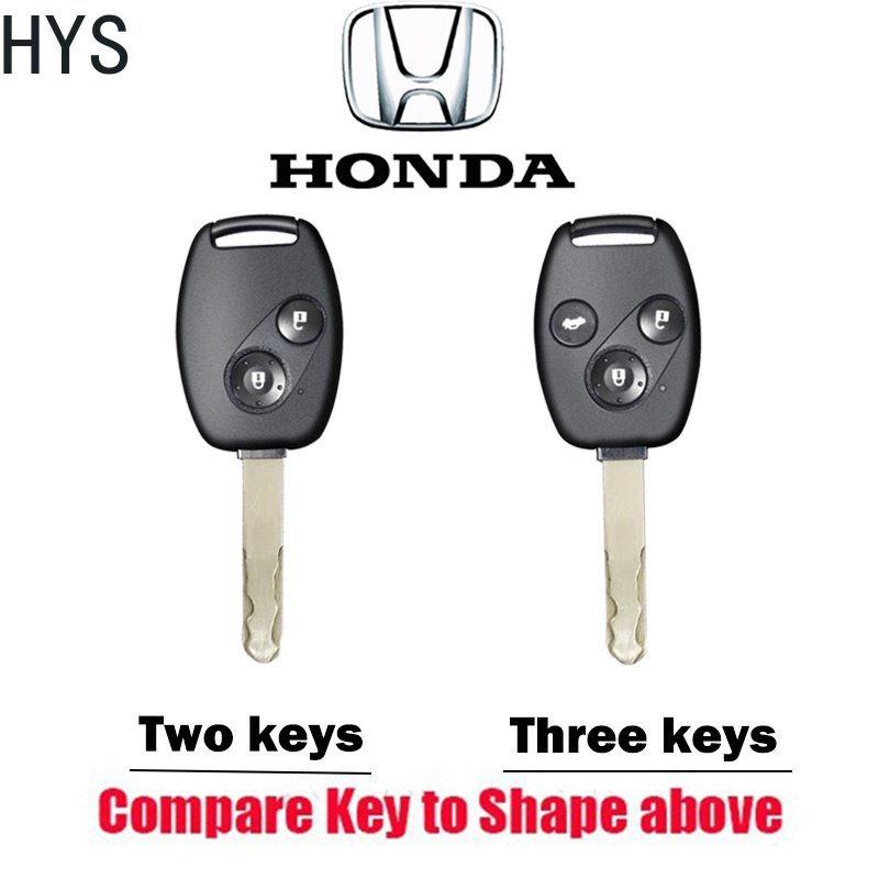 hys-honda-2-3-ปุ่ม-รีโมทกุญแจรถ-สําหรับ-jazz-city-crv-civic-accord