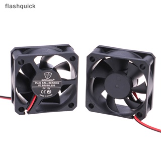 Flashquick พัดลมระบายความร้อนอินเวอร์เตอร์ 5020 5V 12V 24V 50*50*20 มม. 2 สาย 2-Pin