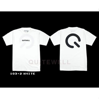 พร้อมส่ง ผ้าฝ้ายบริสุทธิ์ QWT103-2 SWITCH WHITE T-shirt