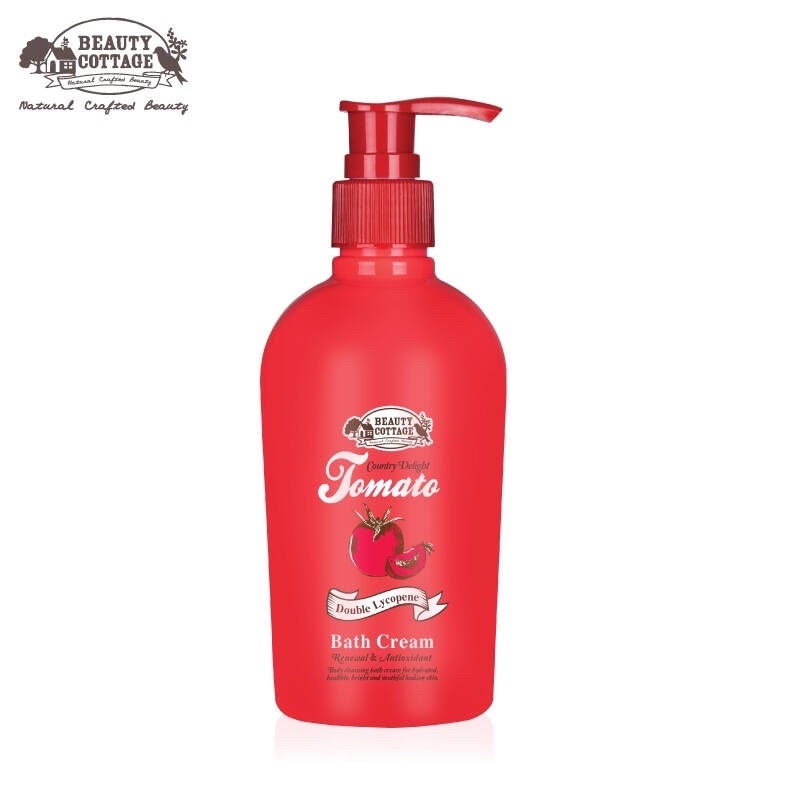 ครีมอาบน้ำมะเขือเทศ-beauty-cottage-country-delight-tomato-double-lycopene-bath-cream-280ml