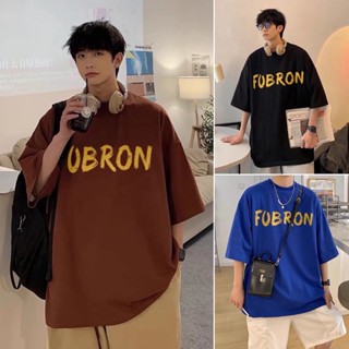 เสื้อยืดแขนสั้นลําลอง พิมพ์ลายภาษาอังกฤษ เข้ากับทุกการแต่งกาย แฟชั่นฤดูร้อน สไตล์เกาหลี สําหรับผู้ชาย