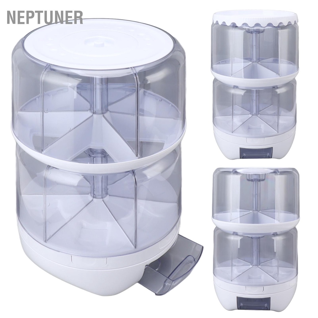 neptuner-เครื่องจ่ายข้าวแบบหมุนได้น้ำหนักเกิน-super-size-ข้าวกล่องเก็บเมล็ดข้าวกล่องเก็บข้าวสำหรับครัวในบ้าน