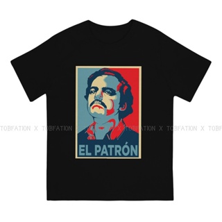 2023Narcos Crime Tv Pablo Escobar Mens Tshirt El Patron Distinctive T Shirt Original Trend