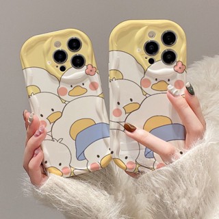 เคสโทรศัพท์มือถือแบบนิ่ม TPU ใส ลายเป็ดน้อย สีขาว สําหรับ SAMSUNG A10 A30 A50 A10S A20S A32 A52 A51 A71 A21S A13 A23 M23 A14 A34 A54 A72 A53 A33 A24 A22 A12 A11 A04E
