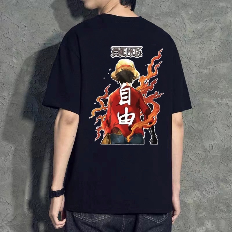 s-5xl-แฟชั่น-luffy-แห่ง-one-piece-เสื้อยืดแขนสั้นลายการ์ตูนและแฟชั่นเสื้อโอเวอร์ไซส์ผู้ชายและผู้หญิงคอกลม