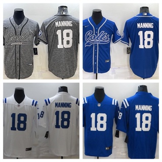 NFL Indianapolis Colts Peyton Manning เสื้อยืดเสื้อสปอร์ต