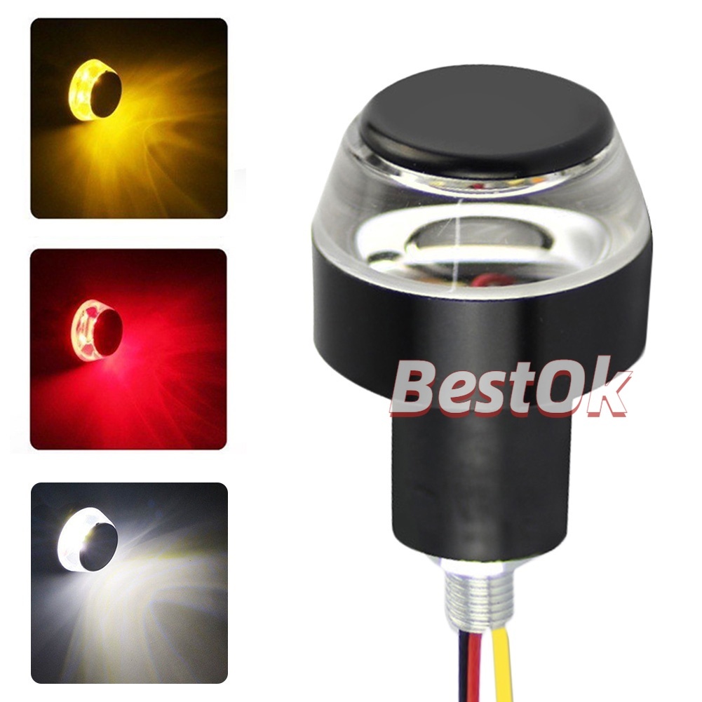 หลอดไฟเลี้ยว-led-12v-dc-สีขาว-สีเหลือง-สําหรับรถจักรยานยนต์-2-ชิ้น