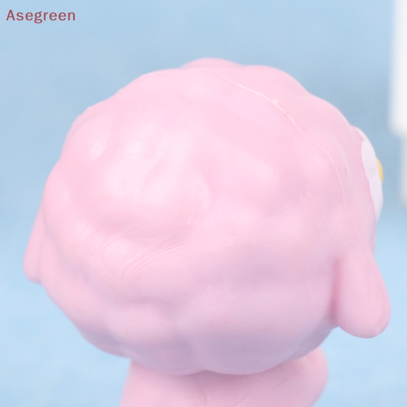 asegreen-โมเดลฟิกเกอร์-pvc-รูปการ์ตูน-sanrio-melody-little-yeanling-q-version-ของเล่นสําหรับเด็ก-6-ชิ้น