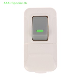 Aaairspecial สวิตช์ปุ่มกดเปิด ปิด ไฟ Led สีขาว สําหรับห้องโดยสาร ข้างเตียง 1 ชิ้น