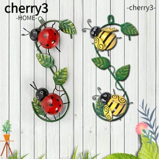 Cherry3 ตะขอโลหะ รูปผึ้ง เต่าทอง สําหรับแขวนตกแต่งผนัง