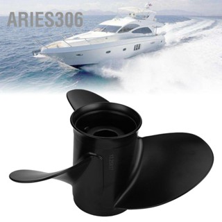 Aries306 13 1/4x17 3 Blades อลูมิเนียมใบพัดเรือ Outboard Motor สำหรับ Mercury 60-125PH 48-77344A45