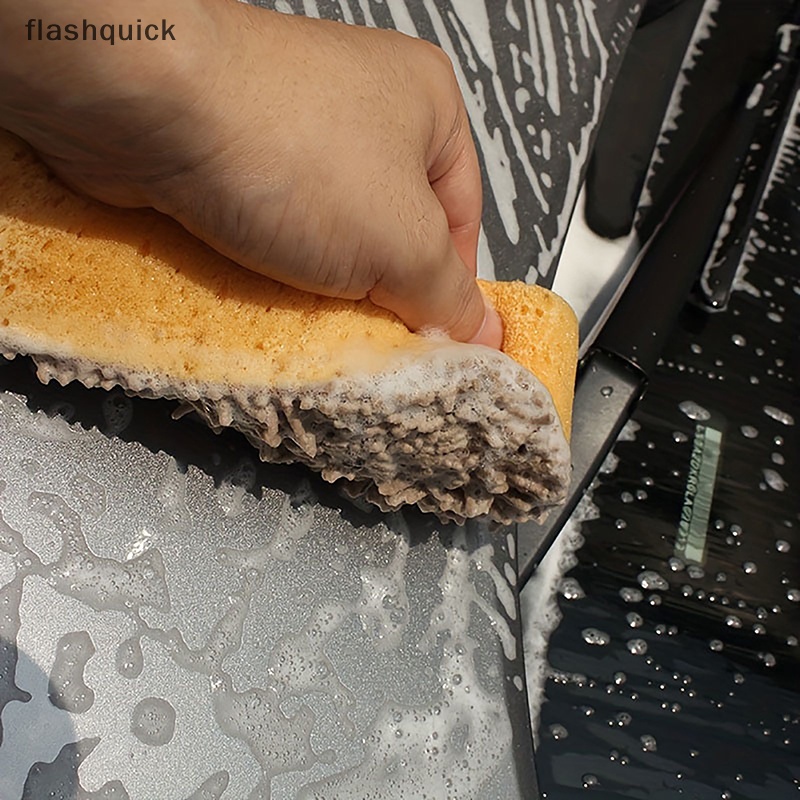 flashquick-ฟองน้ําล้างรถ-chenille-แปดรูปทรง-ป้องกันรอยขีดข่วน-ทําความสะอาด-ล้างรถ-เครื่องมือดูแลรถ-ล้างบ้าน-ขนาดใหญ่พิเศษ-ดูดซับได้ดี