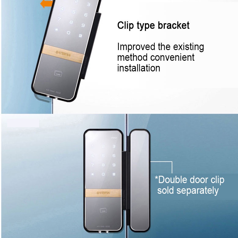 gateman-korea-shine-s-with-bracket-digital-door-lock-for-glass-door