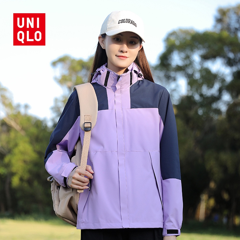 uniqlo-เสื้อแจ็กเก็ตกันฝน-กันน้ํา-คุณภาพสูง-เหมาะกับใส่กลางแจ้ง-สําหรับผู้ชาย-และผู้หญิง-2023-ไซซ์-m-5xl