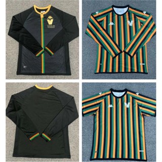 เสื้อกีฬาแขนยาว ลายทีมชาติฟุตบอล Venezia 23-24 ชุดเยือน