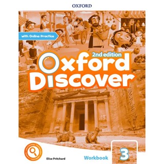 Bundanjai (หนังสือเรียนภาษาอังกฤษ Oxford) Oxford Discover 2nd ED 3 : Workbook +Online Practice (P)