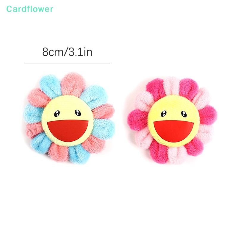 lt-cardflower-gt-เข็มกลัด-รูปดอกทานตะวันยิ้มน่ารัก-แบบนิ่ม-เหมาะกับของขวัญ-สําหรับตกแต่งเสื้อผ้าตุ๊กตาเด็กผู้หญิง
