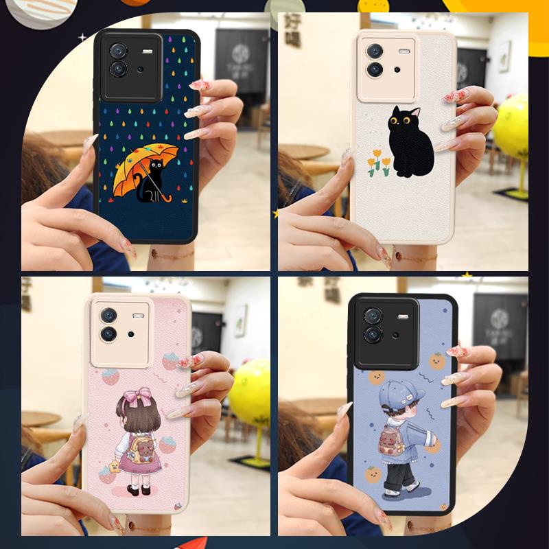 cute-couple-phone-case-for-vivo-iqoo-neo6-neo6-se-vivo-t2-simple-personality-cartoon-luxurious-back-cover-funny