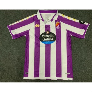 เสื้อกีฬาแขนสั้น ลายทีมชาติฟุตบอล Valladolid 23 24 ชุดเหย้า สําหรับผู้ชาย