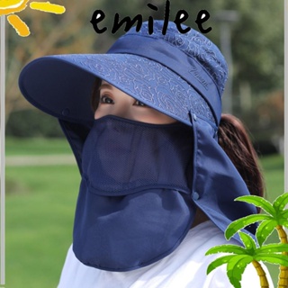 EMILEE หมวกกันแดด ป้องกันรังสียูวี เหมาะกับฤดูร้อน สําหรับกลางแจ้ง