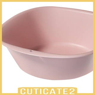 [Cuticate2] อ่างล้างหน้า อ่างล้างจาน อเนกประสงค์ ขนาด 34x32x11 ซม. 13.39x12.60x4.33 นิ้ว สําหรับซักผ้า สวน ห้องน้ํา ห้องครัว