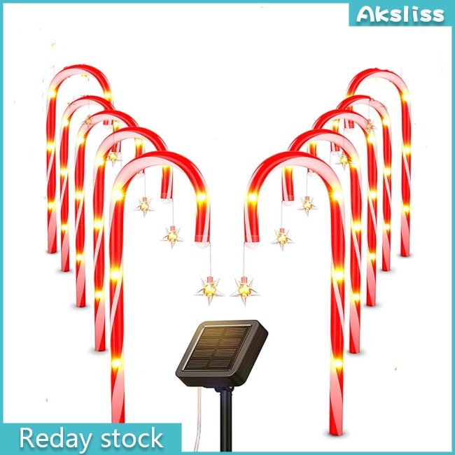 aks-โคมไฟพลังงานแสงอาทิตย์-รูปดาว-สําหรับตกแต่งสวน-คริสต์มาส