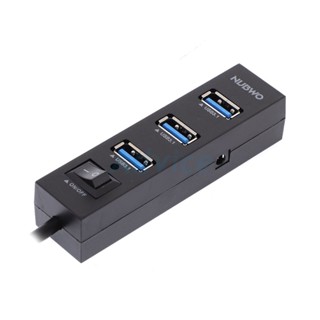 4 Port USB HUB v3.1 NUBWO NH-85 (Black)