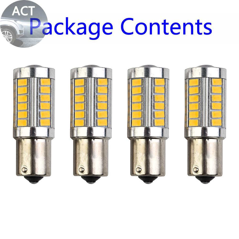 ไฟเลี้ยว-led-3000k-33led-581-ba15s-py21w-ความสว่างสูง-4-ชิ้น