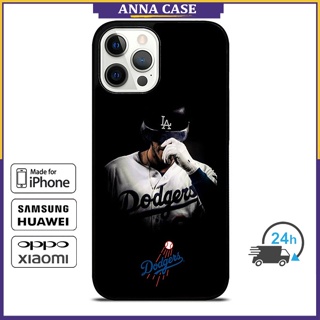 เคสโทรศัพท์มือถือ ลาย Los Angeles La Dodgers สําหรับ iPhone 14 Pro Max 13 Pro Max Samsung Galaxy Note10+ S21Ultra