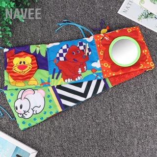 NAVEE Animal World Baby Early Learning Bed หนังสือผ้า Pendant Education