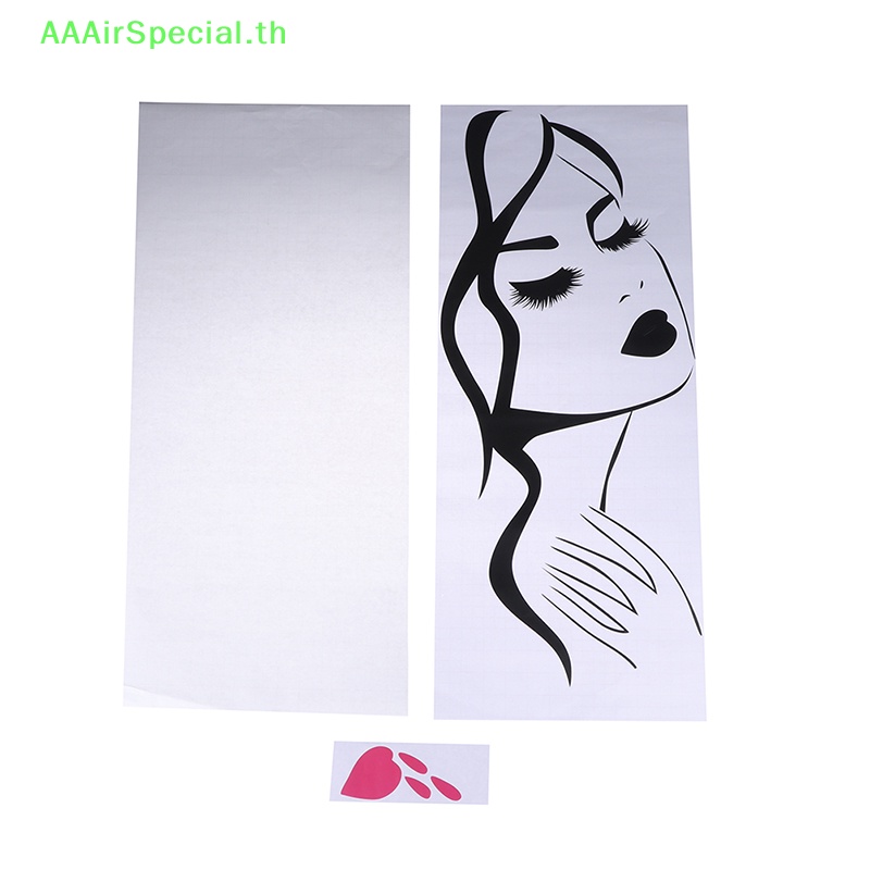 aaairspecial-สติกเกอร์ไวนิล-รูปผู้หญิง-สําหรับตกแต่งเล็บ-ร้านเสริมสวย