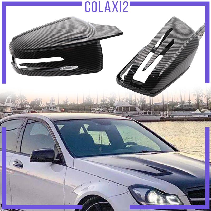 colaxi2-ฝาครอบกระจกรถยนต์-ติดตั้งง่าย-มั่นคง-แบบเปลี่ยน-สําหรับ-c-class-2-ชิ้น