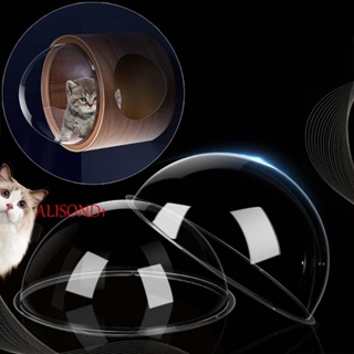 Alisond1 อุปกรณ์เสริมรังแมว โดมกันฝุ่น สําหรับแมว แคปซูลพื้นที่ หน้าต่าง ดูอุปกรณ์สัตว์เลี้ยง