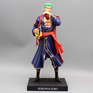 โมเดลฟิกเกอร์ PVC รูปปั้นอนิเมะ One Piece GK Roronoa Zoro ขนาด 29 ซม. เหมาะกับของขวัญ สําหรับตกแต่งโต๊ะ