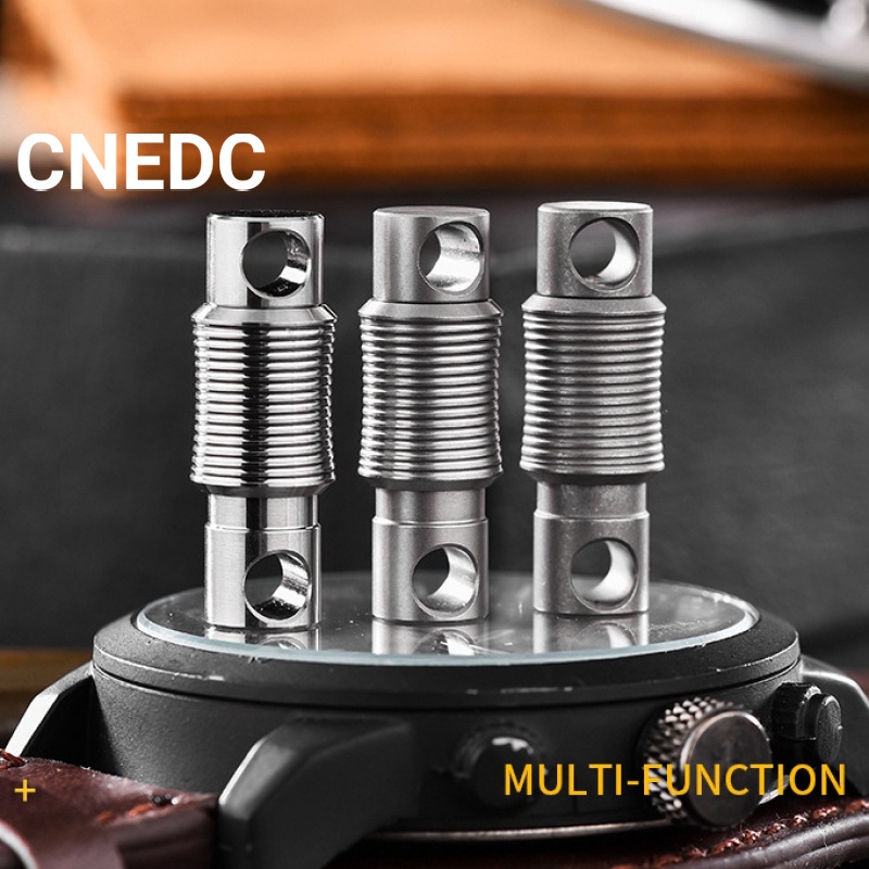 cnedc-พวงกุญแจไทเทเนียมอัลลอยด์-ขนาดเล็ก-สําหรับรถยนต์-edc