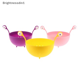[Brightnessdin1] ตะกร้าใส่ผลไม้ ลายการ์ตูนมอนสเตอร์น้อยน่ารัก สไตล์นอร์ดิก สําหรับตกแต่งบ้าน ห้องนั่งเล่น 1 ชิ้น