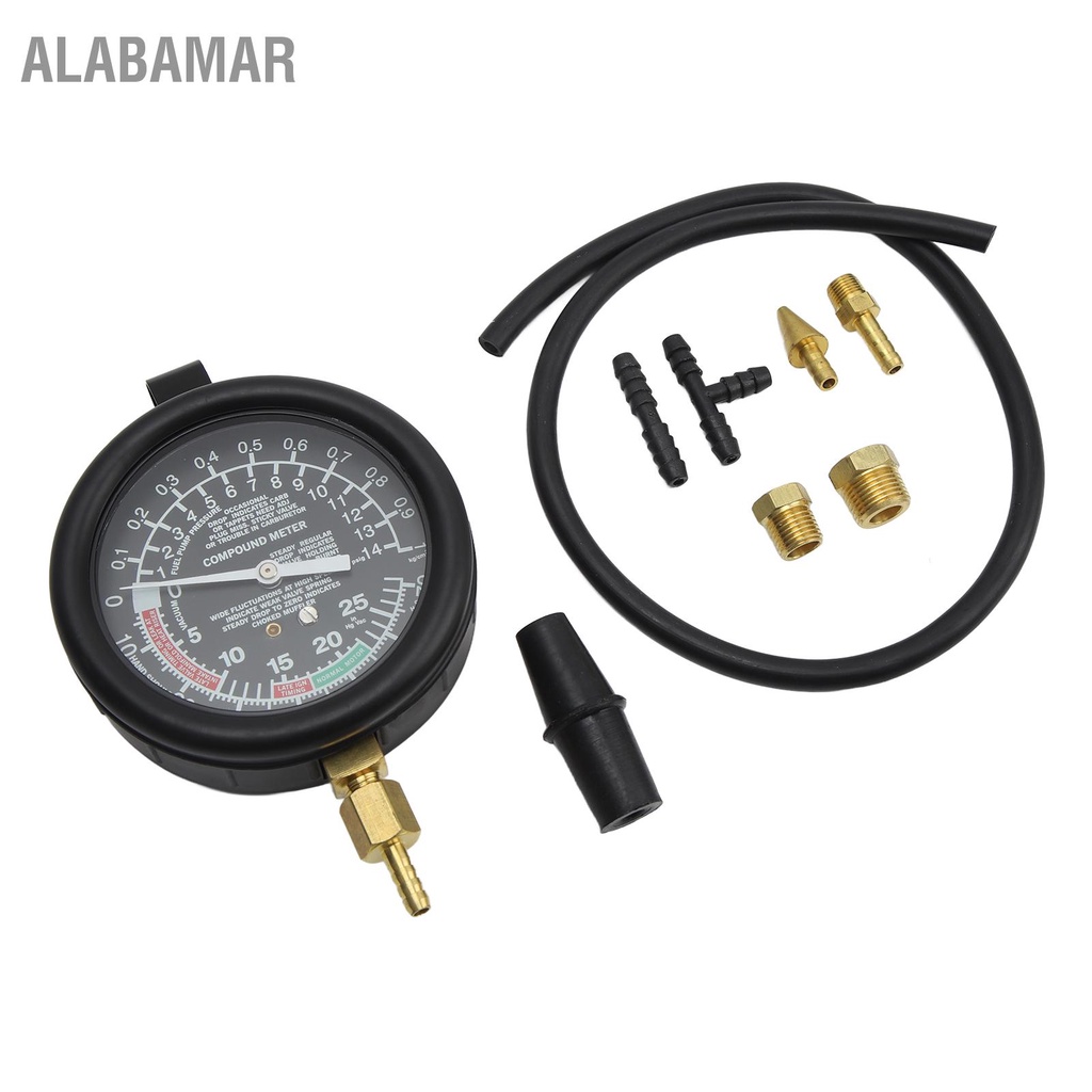 alabamar-เครื่องทดสอบปั๊มเชื้อเพลิงสูญญากาศรถยนต์พร้อม-14mm-18mm-manifold-fittings-pressure-diagnostics-leakage-tester