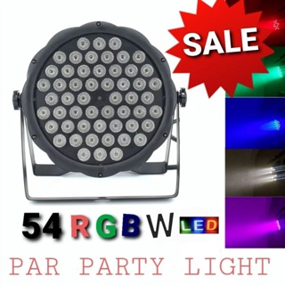 🔥ยอดขายอันดับ1🔥ส่งจากกทม ไฟพาร์ LED 54X60W LED RGBW ไฟพาร์ ไฟดิสโก้ ไฟเวที ไฟกระพริบตามจังหวะเพลง LED พรี่เมี่ยม