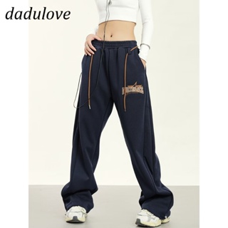 DaDulove💕 New American Style Drawstring Casual Pants Womens High Waist Stretch Sweat Pants Plus Size Jogging Pants