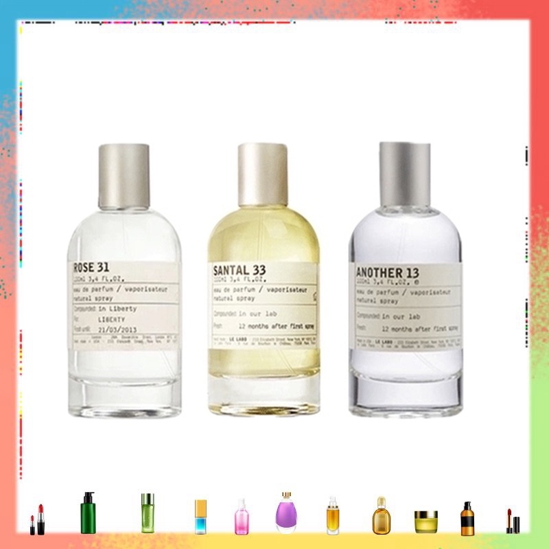 Le Labo Another 13 , Rose 31, Santal 33 เลอลาโบ 100ml น้ำหอม | Shopee ...