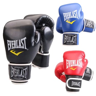 EVERLAST ถุงมือมวยไทย สําหรับฝึกต่อสู้ MMA 6/8/10/12/14oz