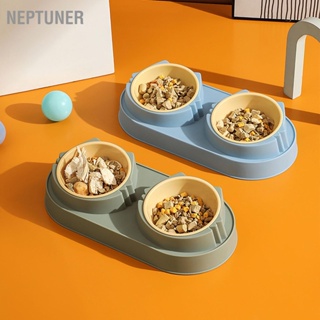 Neptuner ชามใส่อาหาร ป้องกันการลื่น ขนาดใหญ่ สําหรับสัตว์เลี้ยง สุนัข แมว