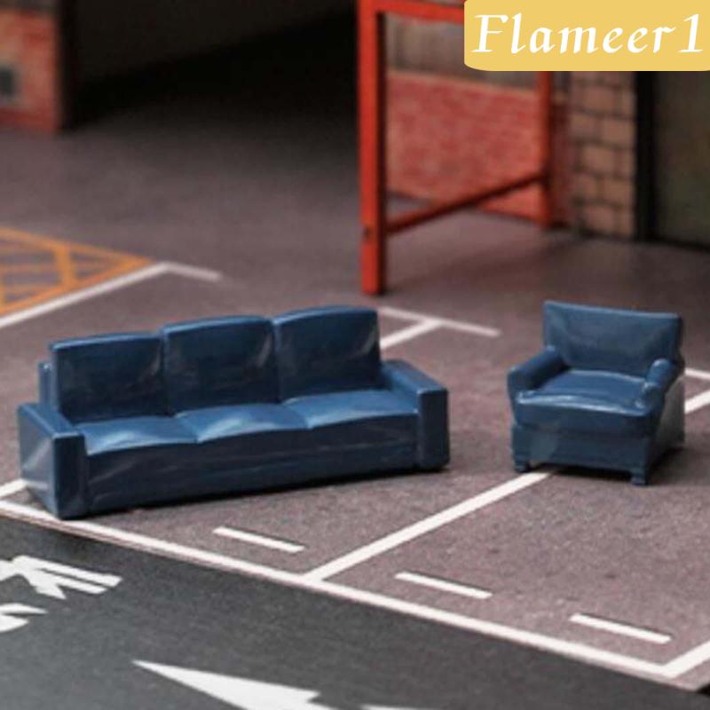 flameer1-โซฟาเรซิ่น-สีเบจ-สําหรับตกแต่งบ้านตุ๊กตา-1-64-2-ชิ้น